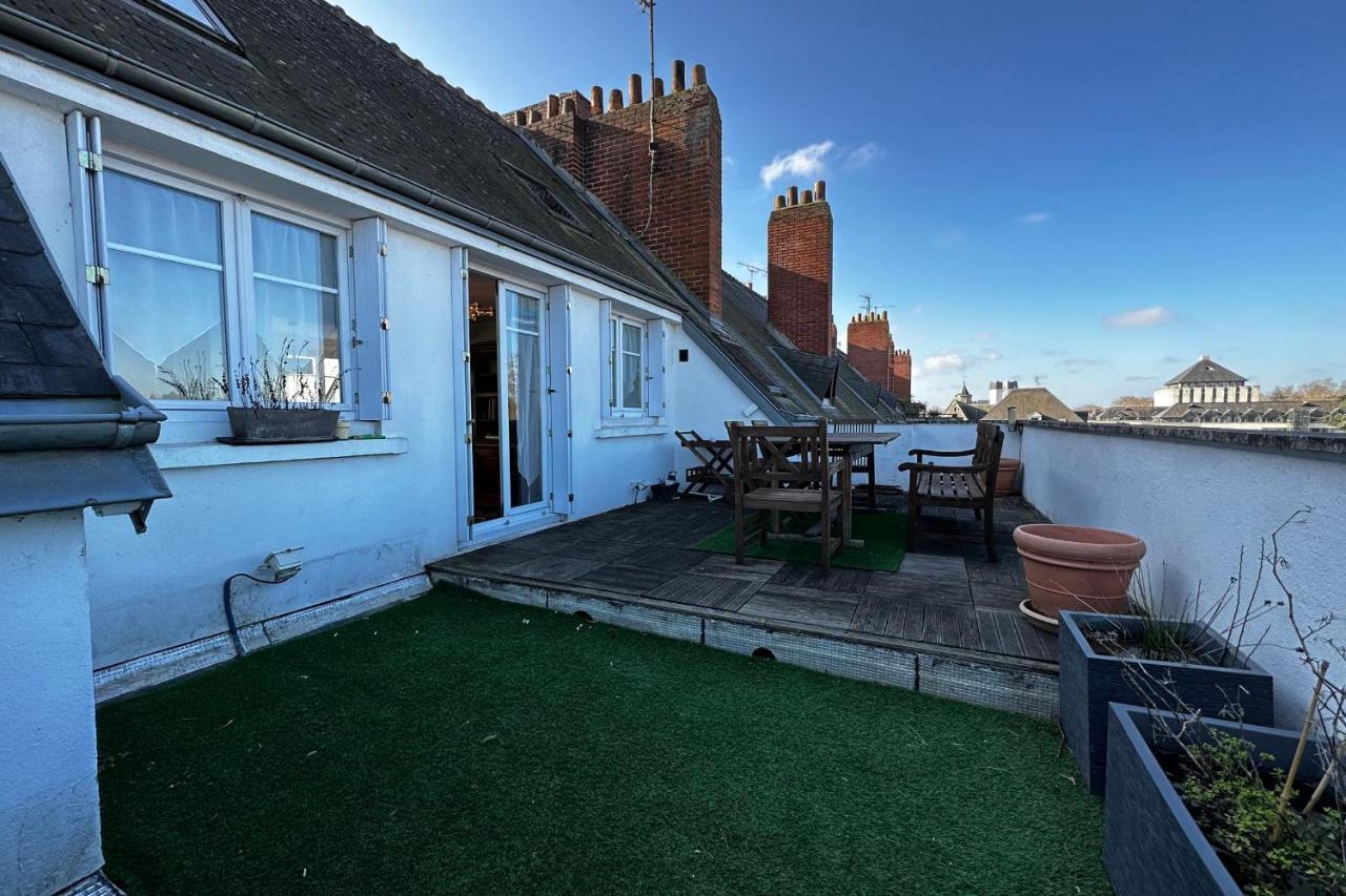 Beautiful Apartment With Terrace - Loire View Tours Exterior foto